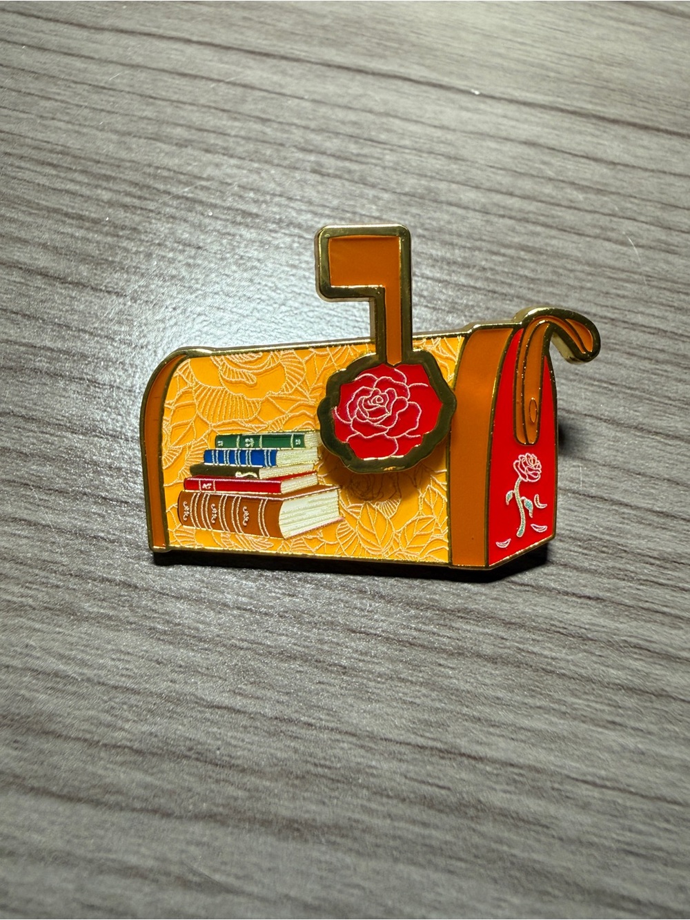 Disney Pins Belle Mailbox